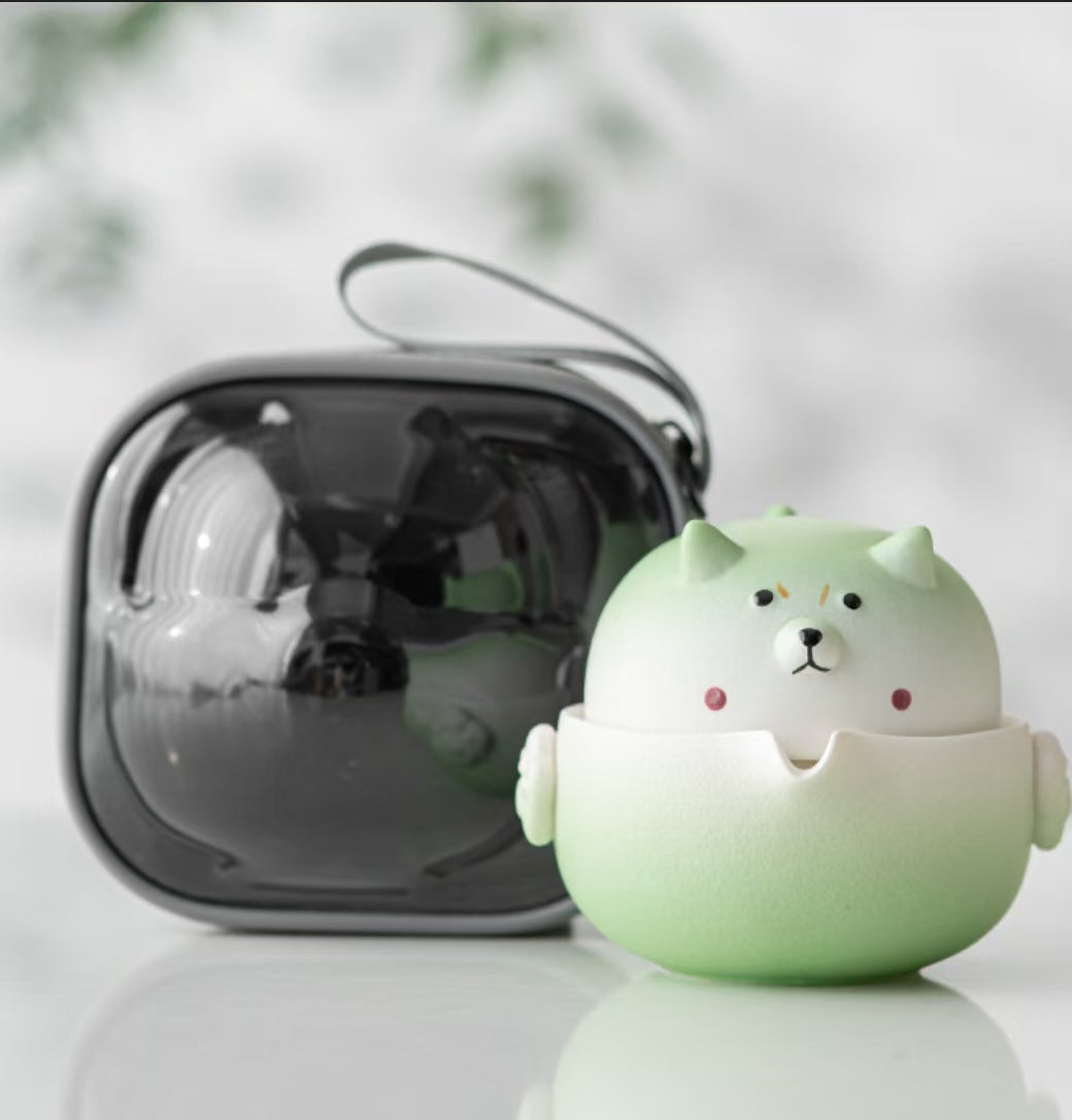 ✨お茶器~柴くん(袋付き)✨