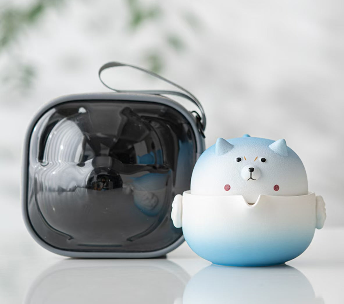 ✨お茶器～柴くん（袋付き）✨