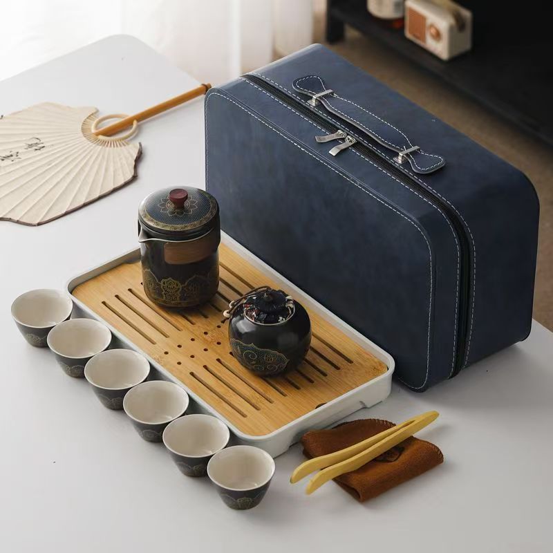 ✨お茶器～茶心-靑/白/黒（バッグ付き）✨