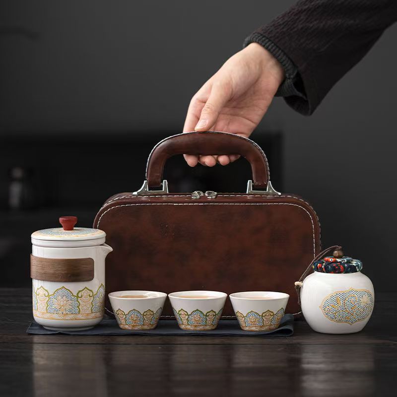 ✨お茶器～茶心-靑/白/黒（バッグ付き）✨
