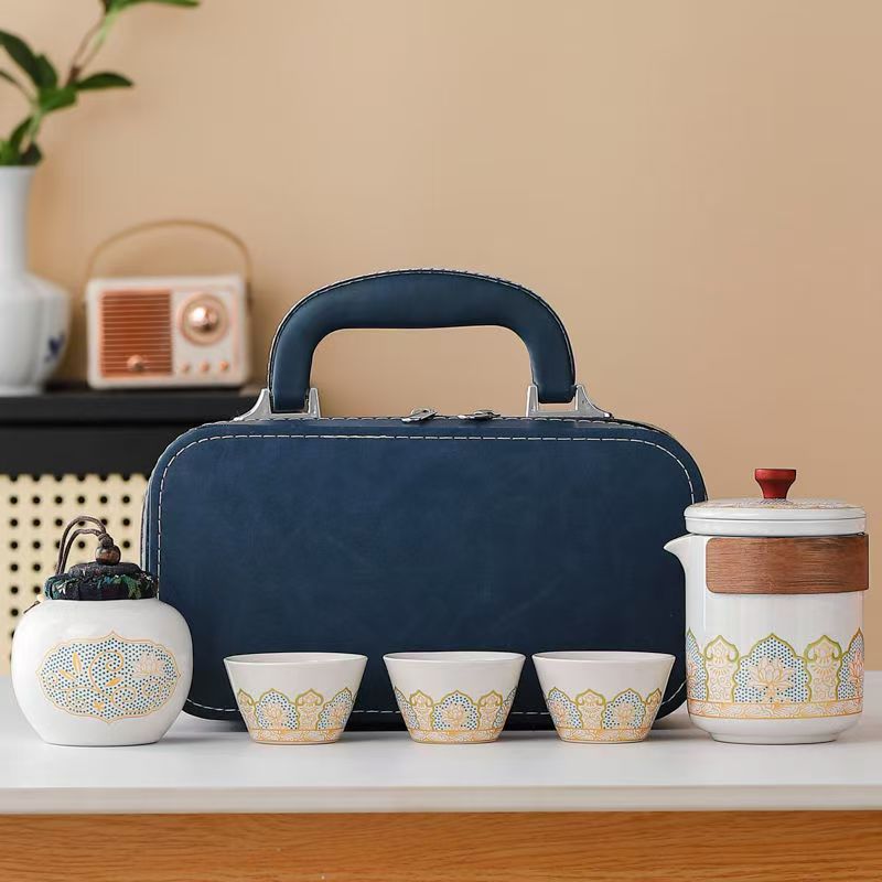✨お茶器～茶心-靑/白/黒（バッグ付き）✨