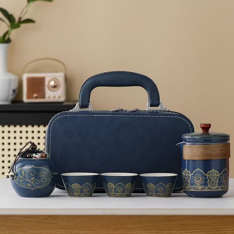 ✨お茶器～茶心-靑/白/黒（バッグ付き）✨