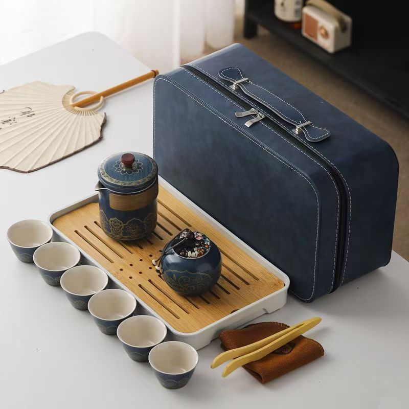 ✨お茶器～茶心-靑/白/黒（バッグ付き）✨