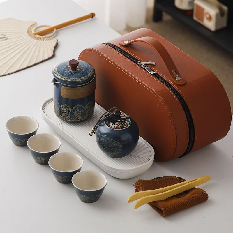 ✨お茶器～茶心-靑/白/黒（バッグ付き）✨